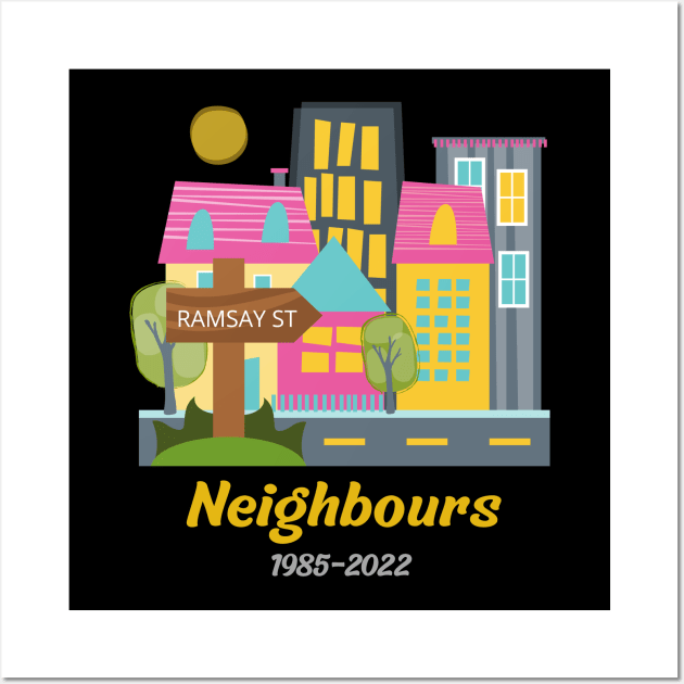 Neighbours Wall Art by TINRO Kreations